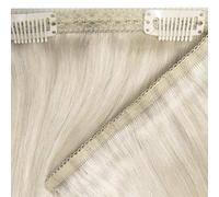18" Double Hair Set Weft ClipIn Extensions Iced Blonde Blonde