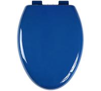 18" Elongated Toilet Seat, V-Shaped Quiet Soft Close Toilet Lid, Quick Installation & Easy Clean, Safe PP Plastic WC Seat, 330 Lbs Capacity Max,Green