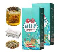 18 Flavors Liver Care Tea,18 Flavors of Liver Protection Tea,Daily Liver Nourishing Tea,Chinese Nourishing Liver Tea,18 Different Herbs,Everyday Nourishing Liver Tea for All People (2Box)