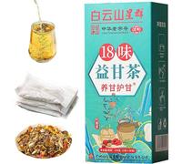18 Flavors of Liver Tea Chinese Care Tea Preservation Tea for All People (30 Bags)