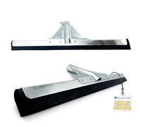 18 Floor Squeegee Head, Floor Wiper Head with 2-Layer Foam Blade, Outdoor/Indoor Wet Room Floor Squeegee Heavy Duty, Ideal Squeegee Mop for Home, Compatible with 23-24MM Handles