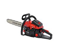 18" Gas Powered Chainsaw, 2200W 58CC 2-Stroke Heavy Duty Petrol Chainsaw, Powerful Gasoline Chainsaws with Non-Slip Handle, Low Noise for Wood Cutting, Tree Trimming, and Land Clearing