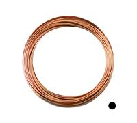 18 Gauge, 99.9% Pure Copper Wire (Round) Half Hard CDA #110 Made in USA - 1 Ounce (18FT) by CRAFT WIRE