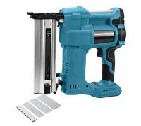 18 Gauge Cordless Nail Gun for Makita 18V Battery, 2" Brushless 2-in-1 Cordless Brad Nailer Electric Stapler Gun with Adjustable Nailing Depth for Upholstery and Woodworking