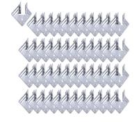 18 Gauge Steel Connector Hurricane Tie for Earthquake Forces, Roofing Trusses Wood Timber, Resist High Wind Set (48 Packs)