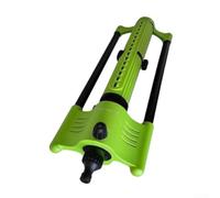 18 Hole Oscillating Sprinkler 180 Degree Adjustable ABS Aluminum for Lawns | 49 x 43 x 16 cm Lightweight ABS Aluminum Construction Suitable for Gardens and Flower Beds Uniform Watering