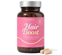 18-in-1 Hair Growth Supplement & DHT Blocker | Collagen, Biotin, Hyaluronic Acid, Nettle + 14 Active Ingredients | Supports Longer, Stronger Hair & Reduces Hair Loss