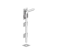 18 Inch 450mm Galvanised Heavy Duty Iron Surface Mount Sliding Drop Bolt Latch Lock Ideal for - Barn Door, Garden Gate, Shed Doors Wooden Gates