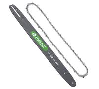 18 Inch Chainsaw Bar and Carbide Chain Combo, 3/8" LP Pitch, 050" Gauge, 62 Drive Links Fits Echo Ego Poulan Greenworks Kobalt Husqvarna Ryobi and More