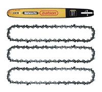 18 Inch Chainsaw Bar and Chain Combo .325" Pitch.058 Gauge 72 Drive Links | 18 Inch Replacement For Poulan 325,Powerhorse 190502,190503,190557,190559,Stanley CS05, CS06,Solo 3352,3551