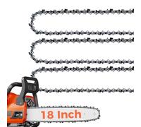 18 Inch Chainsaw Chain .325" Pitch .063" Gauge 68 Drive Links Fits Stihl MS250, MS251, MS251c, MS 250 251 251c, 26 rm3 68 Replacement (3 Packs) (22YLP-6)