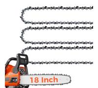 18 Inch Chainsaw Chain .325" Pitch .063" Gauge 68 Drive Links Fits Stihl MS250, MS251, MS251c, MS 250 251 251c, 26 rm3 68 Replacement (3 Packs) (22YO-6)