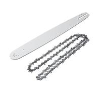 18 Inch Chainsaw Guide Bar Wood Cutting Saw Chain 3/8'' 68DL 68 Driver Links Fit for Husqvarna 61 66 268 272 362 365 372