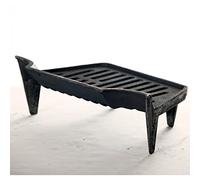 18 Inch Classic Stool Fire Grate 4 Legs - Cast Iron