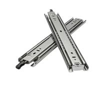 18-Inch Der Slides with Lock, Ball Bearing, 68KG Load Capaci, Perfect for Campervan, Der Rails, 1 Pair