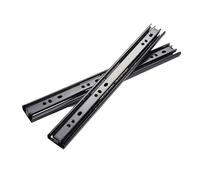 18 Inch Drawer Slides,Steel Side Mount Ball Bearing Rails,2 Piece Roller Slide Ball Guide,for Closet and Kitchen Cabinets,Load 60KG(42.5cm/16.7inch)