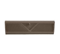 18 Inch Floor Vent Strong 180 Degree Air Distribution Easy to Clean Removable Cover Quiet Designs Air Vent for Home Use White Powder Coated Steel Ventilation Grille