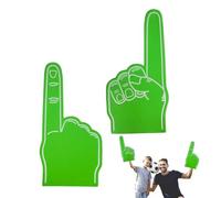 18 Inch Foam Finger - DIY Blank Sports Fan Hand Prop, Lightweight Cheerleading Accessory | Spirit Foam Hand For Football Games, Team Support, School Events, Business Advertising
