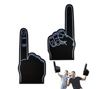 18 Inch Foam Finger - DIY Blank Sports Fan Hand Prop, Lightweight Cheerleading Accessory | Spirit Foam Hand For Football Games, Team Support, School Events, Business Advertising
