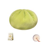 18 Inch Giant Dumpling Squishie Jumbo Dumpling Stress Ball Large Squishy Cute Fidget Toy Soft Slow Rising Decompression Dough Anxiety Relief Sensory Toys for Adults Autism A Fun Novelty Gift(A4)