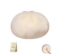 18 Inch Giant Dumpling Squishie Jumbo Dumpling Stress Ball Large Squishy Cute Fidget Toy Soft Slow Rising Decompression Dough Anxiety Relief Sensory Toys for Adults Autism A Fun Novelty Gift(A2)