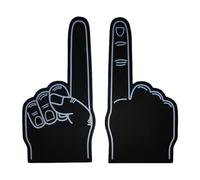 18 Inch Giant Foam Fingers, We're Number 1 Finger Foam Fingers, Cheerleader Foams Hands, Giant Foams Finger, Cheerleading For Sports, Exciting Vibrant Colors Use As Celebration Pom Poms For Sports Eve