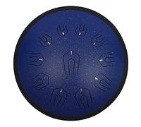 18 Inch Steel Tongue Drum 22 Notes Handpan Drum Tank Drum C Key Professional Music Panda Drum with Travel Bag for Yoga, Meditation, Music Therapy