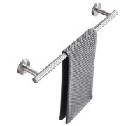18 Inch Towel Bar Bathroom Towel Holder Wall Mount Sus304 Stainless Steel Towel Rack Bathroom Accessories for Shower Room Restroom (Brushed Nickel)