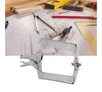 18-Inch Welding Clamps, Clamps with Maximum Opening 3.5 Inches C-clamp Locking Pliers with Jaw Adjusting Screw Welding Holding Tools for Woodworking Welding and Pocket Hole Joinery