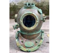 18 inches Green Antique Scuba Diving Helmet Replica Style Adults Gift Divers Design Helmet