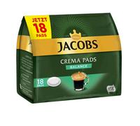 18 Jacobs Crema Balance Coffee Pads Roasted Coffee Creamy Taste