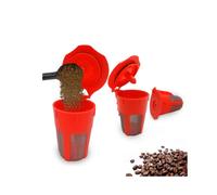 18 K-Cup Refillable Coffee Capsule Cup Drip Keurig Reusable Refilling Filter For Nespre