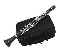 18 Keys Bb Clarinet Rosewood Body Silver Plated Keys With Case Beginner Clarinet