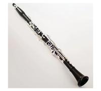 18 Keys G Tone Clarinet Ebony Body Silver Keys Clarinet With Canvas Case And Accessories Clarinet Kit