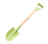 18" Kids Beach Spades Sand Shovels Toys, Wood Handle Beach Big Scooping Spade Toys for Sandbox Sandpit, Digging Garden Spade Tools For Boys Girls