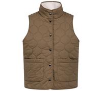 (18, Light Khaki) Trespass Womens Sherpa Lined Padded Gilet - Edwina