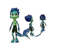 18'' Luca Pixar Alberto Plush Toy Kids Soft Stuffed Doll Anime Figure