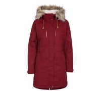 Women's Trespass Womens Faithfull Waterproof Parka Jacket - Red/Purple - Size: 18