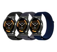 18 mm Nylon Bracelet Compatible with Garmin Venu 3S/Venu 4 41 mm/Vivoactive 4S/Venu 2S/Vivomove 3S, Adjustable Soft Sport Trail Loop Replacement Strap for Garmin Forerunner 255s/265S Women Men, Nylon