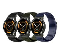 18 mm Nylon Bracelet Compatible with Garmin Venu 3S/Venu 4 41 mm/Vivoactive 4S/Venu 2S/Vivomove 3S, Adjustable Soft Sport Trail Loop Replacement Strap for Garmin Forerunner 255s/265S Women Men, Nylon