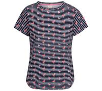 (18, Navy Flamingo Stripe) Trespass Women Casual Short Sleeve Print Top Cara