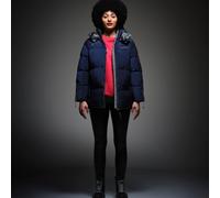 (18, Navy) Regatta x Christian Lacroix Womens Gallician Baffled Padded Jacket Coat
