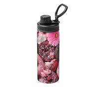 18 Ounce Delicious Donuts Sports Water Bottle with Durable Stainless Steel Material for Various Outdoor Sports