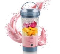 18 oz Blending Vessel Compatible with Ninja Blast Portable Blender,Blender Cup with Sip & Seal Lid Replacement for Ninja Blast BC151BK BC151NV BC151CR BC151ND BC151EM (Blue)