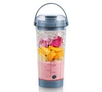 18 oz Blending Vessel Compatible with Ninja Blast Portable Blender,Blender Cup with Sip & Seal Lid Replacement for Ninja Blast BC151BK BC151NV BC151CR BC151ND BC151EM (Blue)