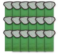 18 Pack 107313 Micro Filter Bags Replacement for ProTeam 10 Quart Backpack Vacuum. Super Coach Pro 10, GoFit 10, 107313. Intercept Micro Filter Bags with Open Triangular Collar