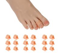 18 Pack Hammertoe Corrector for Women,3 Sizes Hammer Toe Straightener Corrector,Silicone Toe Straightener for Curled Toes,Overlapping Toes,Crooked,Toe Corrector for Men