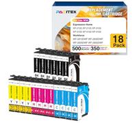 18 Pack Replacement for Epson 603XL Ink Cartridges Multipack Compatible with Epson Expression Home XP-2100 XP-3100 XP-4100 XP-2105 XP-3105, Workforce WF-2810 WF-2830 WF-2835 WF-2850