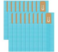 18 Packs PK80009 Disposable Vacuum Bag Fits for ORECK XL Models without Bag Docks, Includeing 2000, 8000, 9000 & Commercial Series, Blue Color Cleaner Vacuum Bags Replacement