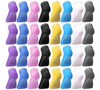 18 Pairs Non Slip Socks for Man Woman Athletic Anti Skid Socks Bulk Grip Socks Low Cut No Show Socks for Pilates Home